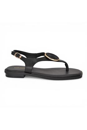 Sandalo donna Noa Harmon in pelle colore nero. NOA HARMON | 10265P-NERO